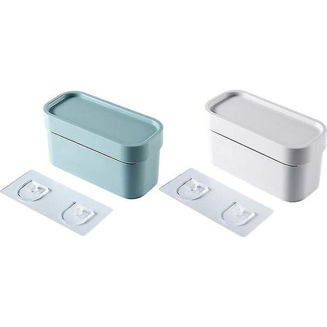 2 Stück Aufbewahrungsboxen aus Plastiktüten