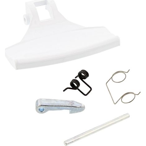 Ersatzteil - Original weißer Bullaugenknopf -  - FAURE, ZANUSSI, ZOPPAS, IKEA, ZANKER, ELECTROLUX, ROSENLEW