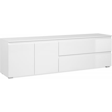 Mobile TV con 2 porte, 1 scaffale e 2 cassetti L180 cm - PRETORIA