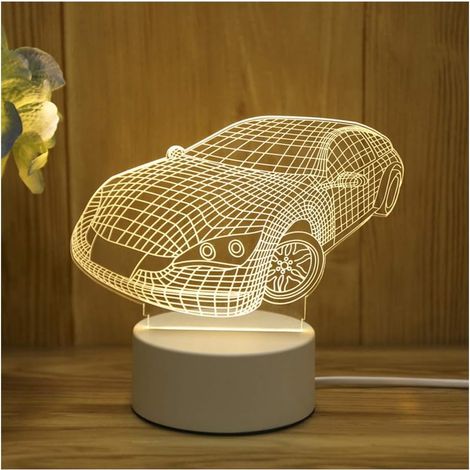 Globusförmige LED-Schreibtischlampe, Nachtlicht, Regenbogen, kreative Dekoration, Geschenk.