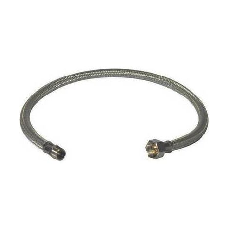 TUYAU FLEXIBLE POUR ALIMENTATION EN AIR AUTOMATIQUE 1/4 x 1/2 Dimensions : 700 mm