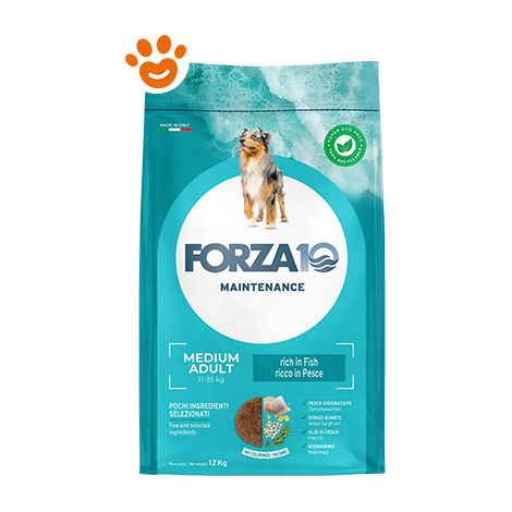 Forza10 Dog Maintenance Medium Adult Pesce  - Forza10 Dog Maintenance Medium Adult Pesce - Sacco Da 12 Kg (1/3)