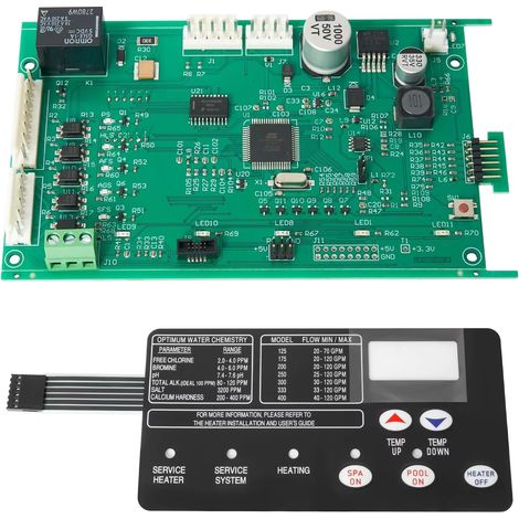 Control circuit board 42002-0007s with control pad 472610Z, for Mastertemp Sta-R (1/4)