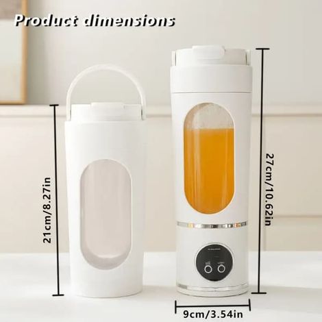 Nouveau mini extracteur de jus portable à 12 lames, idéal pour la maison et les étudiants, d'une capacité de 700 ml. (1/5)