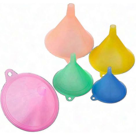 Kunststoff-Muttertrichter-Set zum Abfüllen von Flaschen – Mini-Küchentrichter (1/5)