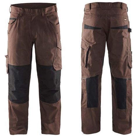Pantalon de travail stretch 1495 - Gris/Noir XS - FR(38) - SE(C44) - Standards (1/5)