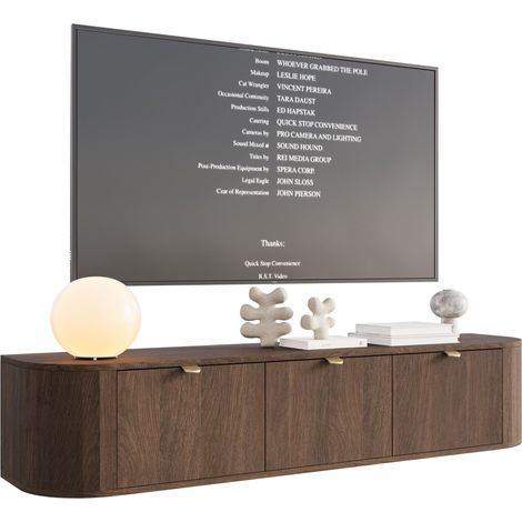 Selsey Coru - TV-Hängeboard, Eichenholzoptik, 175 cm (1/5)