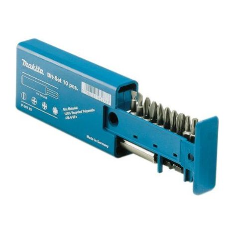 Makita 10tlg.  Bit-Box con  portapunte magnetico  - P-16782 (1/3)