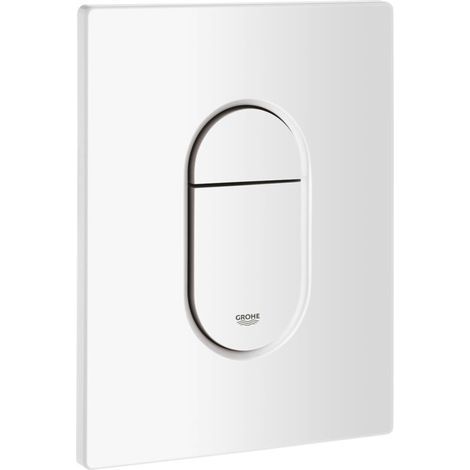 Panneau de commande pour douche GROHE Arena Cosmopolitan – Modèle 38844SH0, finition blanc alpin, bouton tactile élégant (1/3)