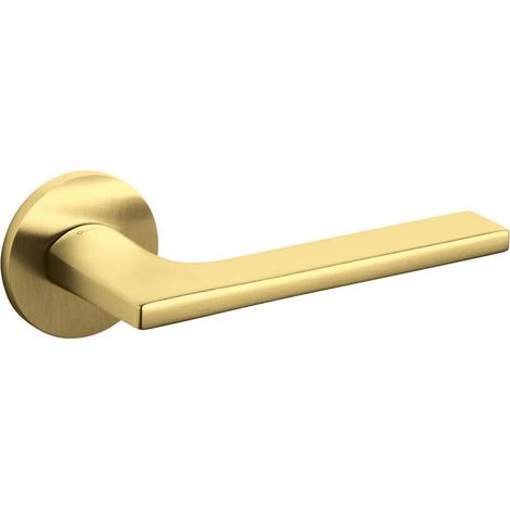 Poignée de porte design Lotus Tapis en laiton - M238NSB8BTS (1/2)