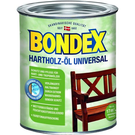 Bondex Hartholz-Öl Universal Meranti 0,75 l - 329622 (1/2)