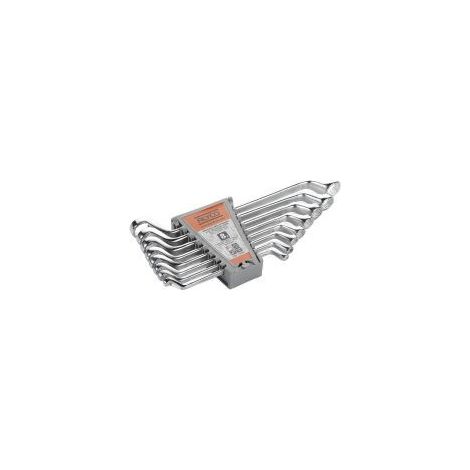 JUEGO DE LLAVES DE ESTRELLA ACODADAS, CAJA DE CARTON ALYCO ORANGE (1/7)