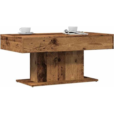 Couchtisch Altholz-Optik 96 x 50 x 45 cm Holzwerkstoff