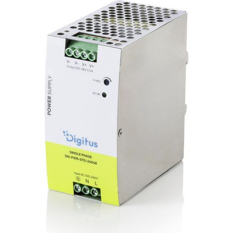 Digitus DN-PWR-STD-24048 Industrienetzteil 48 V/DC 5 A 240 W Inhalt 1 St. (1/5)