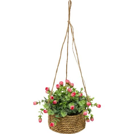 Rose artificielle suspendue MUSA, Ø 15 x 42 cm (1/5)