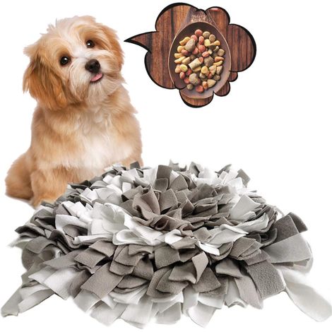 Tapis d'éveil pour chien, tapis d'alimentation lente, idéal pour réduire le stress et stimuler l'odorat des animaux. (1/3)