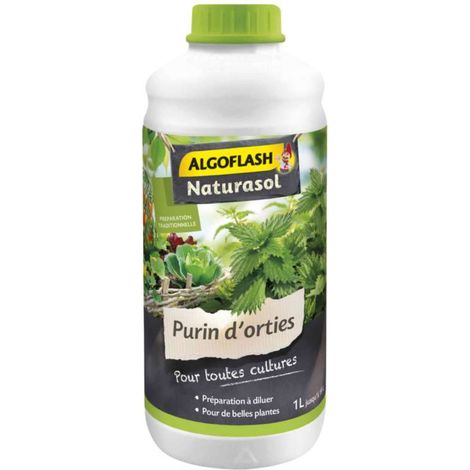 Algoflash Naturasol Brennnessel Jauche 1 Liter Naturdünger