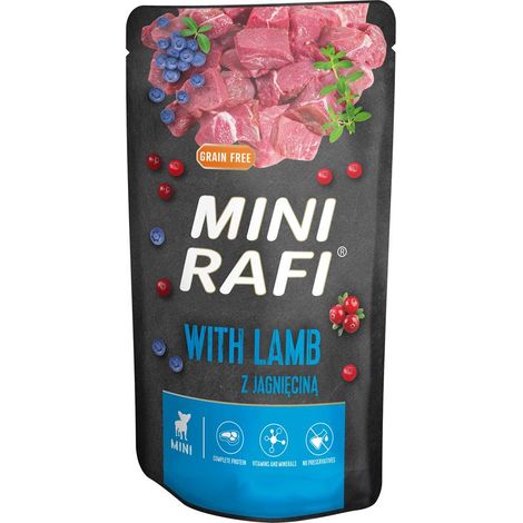 Rafi - Dogfood MINI w/Lamb 150g (61030)