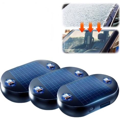 Elektromagnetischer Schneeentferner mit Frostschutzmittel für Autos, neuer Schneeentferner mit Frostschutzmittel 2026, Autofenster-Enteiser (3er-Pack)
