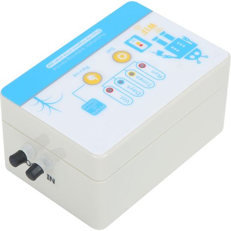Arroseur automatique de jardin avec contrôleur goutte-à-goutte WiFi, programmateur d'irrigation télécommandé par smartphone, prise UE 110-240V (1/5)