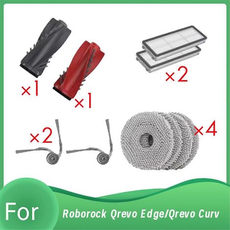10 pour Qrevo Edge/Qrevo Curv Aspirateur de remplacement Spare Kit Aspirateur pièce détachée (1/5)