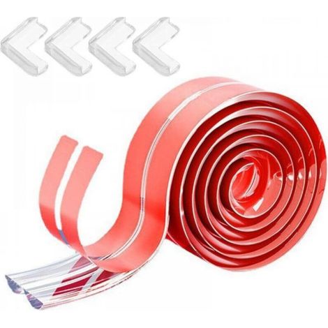 Protection d'angle pour bébé 300cm, bande de protection d'angle pré-encollée pour meubles de bébé (1/4)
