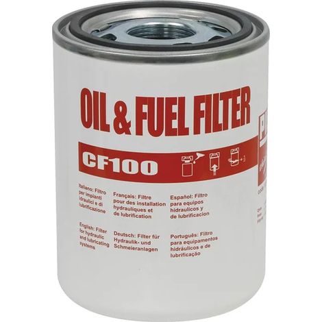 Filtre à gasoil 100 l/min 10 microns femelle 1"1/4