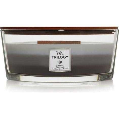 Woodwick - warm woods trilogy ship - warm candle 4536g (1/5)