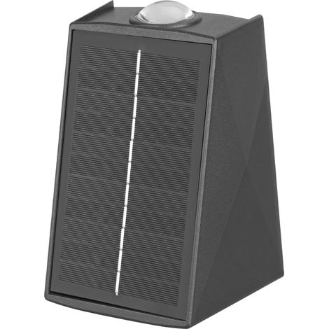 Aplique solar led 100lm 2w 3.000k (1/5)