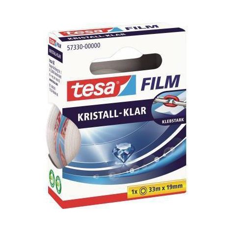 tesafilm Transparent tesa 57330-00000-03 transparent (L x l) 33 m x 19 mm acrylate 1 pc(s) (1/4)