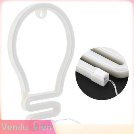 Garosa Signe au néon (Bleu)Ampoule En Forme De La Lumière Au Néon De Signe De LED Pour La FR luminaire applique Bleu Rose (1/4)