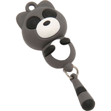 Clé USB 2.0 compatible avec le branchement à chaud, ultra stable, motif raton laveur mignon, 64 Go, pour téléphones portables et PC.