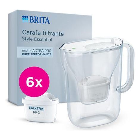 Brita Style Essential Carafe filtrante blanche 2,4 litres