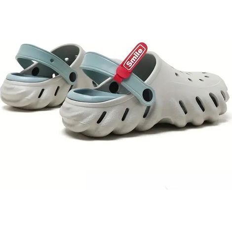 Sabots ajourés WoHollow Out Design, chaussures de jardin respirantes à enfiler, chaussures de plage confortables WoComfortables (1/5)