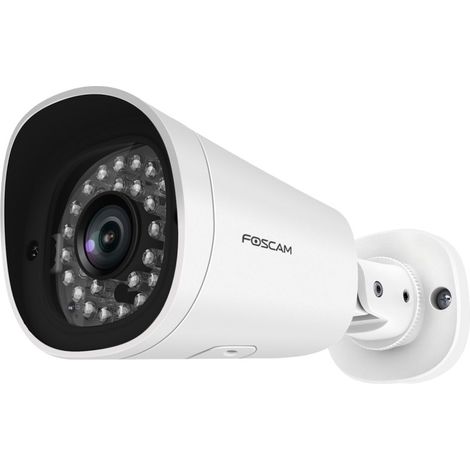Telecamera IP POE Foscam G4EP da esterno 4MP bianca (1/5)