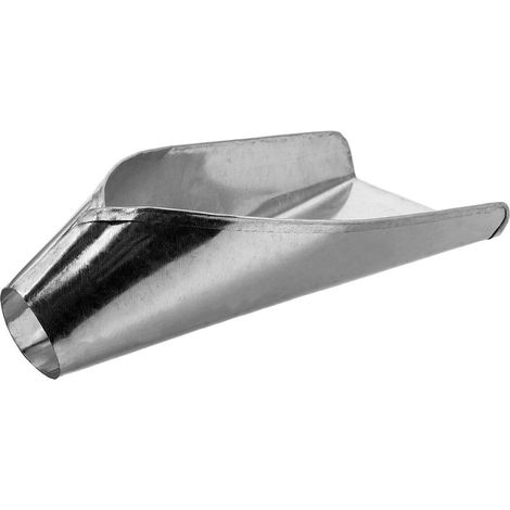 Entonnoir métallique à large ouverture (3,5 cm), en fer de qualité alimentaire (1/5)