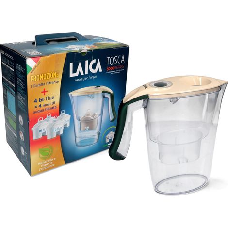 Laica KIT J9059A Wasserfilter Pitcher-Wasserfilter Grün 2,3 l