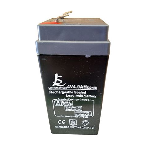 Batteria per Bilancia Bilico Digitale 420120 Pb Acido Volt 4 Ah 4