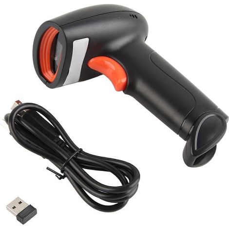 1D/2D-Barcodescanner, 2,4-GHz-Funk-Bluetooth-CMOS-Bildsensor, Barcode-Lesegerät für Supermärkte