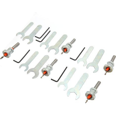 5-teiliges Senkbohrer-Set mit verstellbarem Senkbohrer für Holzlöcher und Tiefenanschlag für Schreiner- und Holzbearbeitungsarbeiten (1/5)