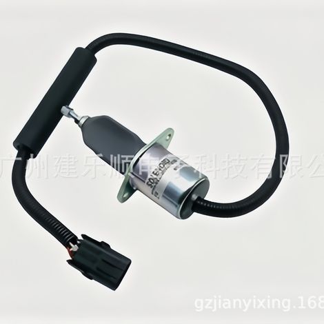 612600180175 24V Stop Solenoid Valve for Weichai Diesel Engine WD615 (Direct Sales) (1/4)