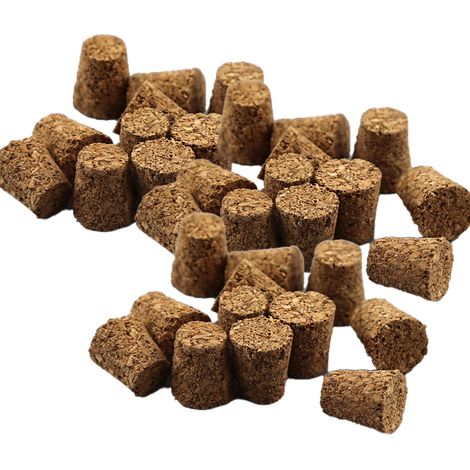 Bouchons En Liège Coniques - Bouchons Pour Bouteilles De Vin Et Bière - Adaptés Aux Bouteilles En Verre Et Contenants Cylindriques - Lot De 50 (1/5)