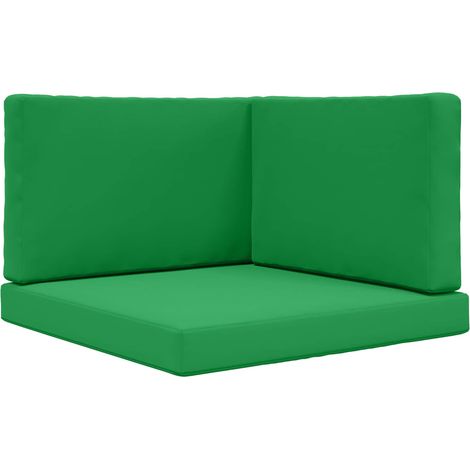 Maison Exclusive - Sofakissen für draußen 3 pcs Grün Polyester