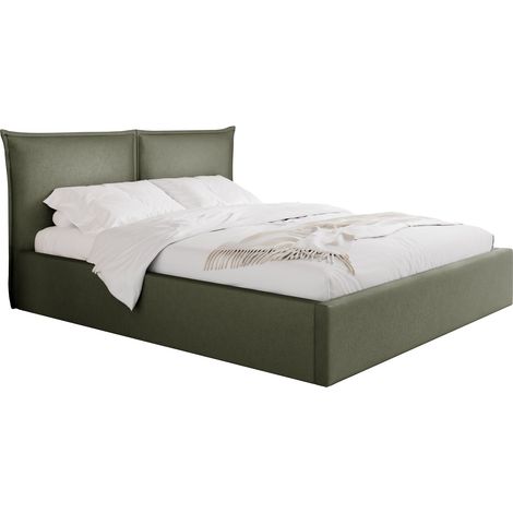 Cama Malden 100, Kronos 46, Doble, 140x200, Tapiz, Somieres, 167x215x98cm