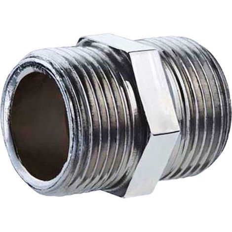 NIPLES DOPPIO MASCHIO/MASCHIO IN ACCIAIO ZINCATO OTER 1