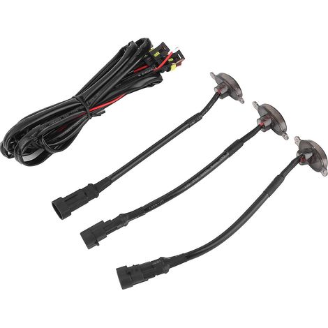 Autogrill-Bernsteinleuchten mit 12 LED-Lichtchips, 900 lm, IP68 wasserdicht, universell