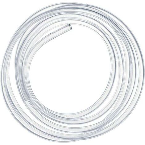 Tuyau de pression transparent Ulisem de 3 mètres, tuyau en PVC 10 x 12 mm