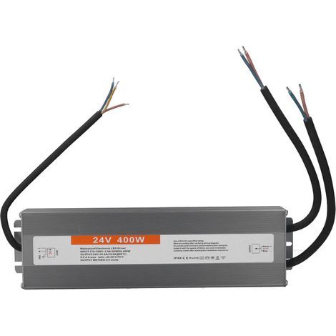 Ultradünnes, wasserdichtes, kabelgebundenes Netzteil, LED-Schaltung, 400 W AC170-250 V 50/60 Hz (DC24 V) (1/5)
