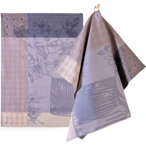 Strofinaccio da cucina Bouquet 50x70 Zwoltex capra grigio beige (1/3)