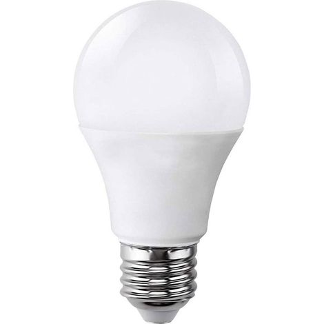 Lampadina a led 10 watt a60 attacco e27 sfera a luce calda 3000k risparmio energetico